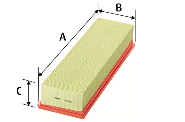 VALEO 585130 | Hava Filtresi (Citroen C3, C3 Plurıel, C3 Xtr 1.6 16V)