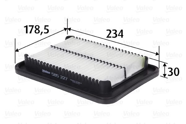 VALEO 585227 | Hava Filtresi (Hyundai i10 1.1)