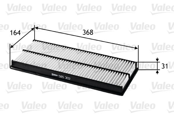 VALEO 585302 | Hava Filtresi (Subaru Forester 2.0)