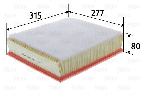 VALEO 585396 | Hava Filtresi-Süngerli (VW Lt 97-07 Mercedes Sprinter 95-06)