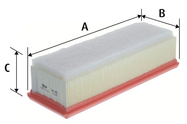 VALEO 585417 | Hava Filtresi (Dacia Duster 1.5Dcı4×4)