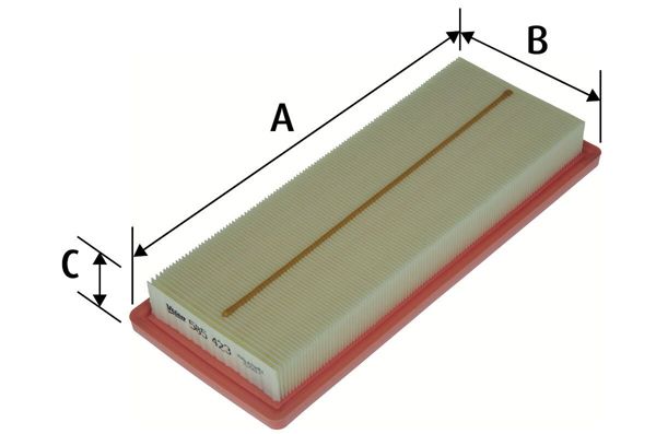 VALEO 585423 | Hava Filtresi (Citroen C4 1.6 08-/ Ds3 207 208 3008 1.6Thp 07 -)