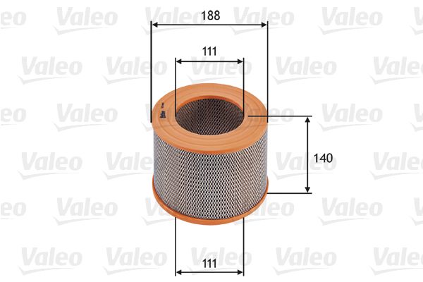 VALEO 585685 | Hava Filtresi (Toyota Hilux Pick-Up 2.4 D 4Wd)