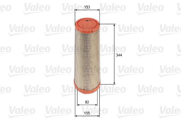 VALEO 585713 | Hava Filtresi (Iveco: Daily 35.8 2.5L Dıesel 96-> 98)