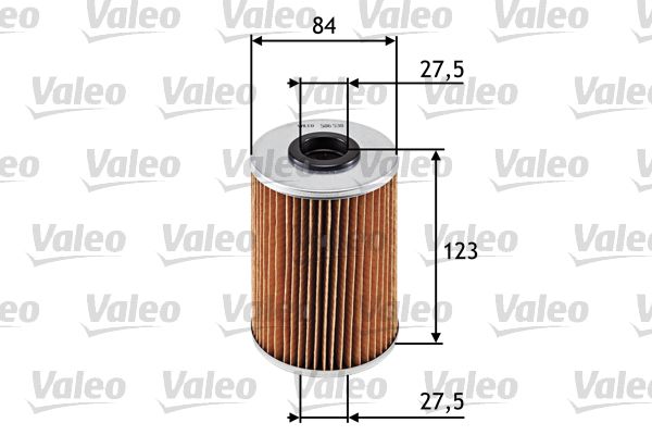VALEO 586538 | Yağ Filtresi (BMW 3 318 Tds 95-00)