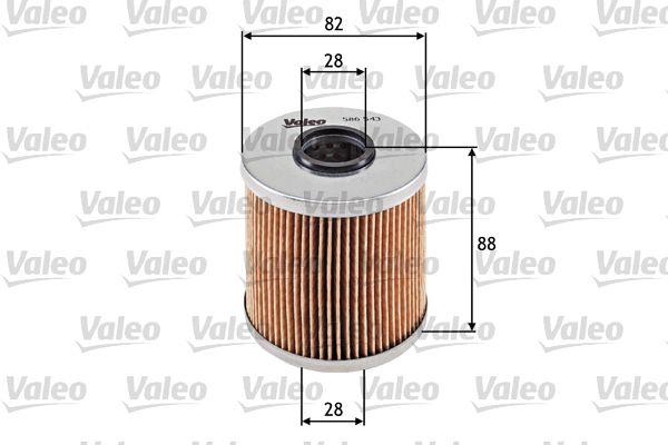 VALEO 586543 | Yağ Filtresi (BMW M40 / E30-E34-E36)