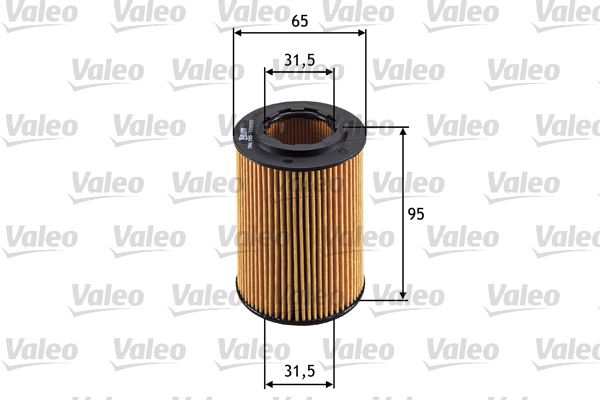 VALEO 586555 | Filtre Yağ-(Honda Civic 1.4 05 / Accord 08 / 2.2İ-Dtec / CRV 07 / 2.2İ-Dtec)