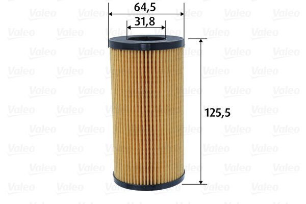VALEO 586594 | Yağ Filtresi Volvo (S40 / C30 / V50 / C70 / V70 / Xc70 / S60 / V60 / Xc60 / S80 / V40) (D3 / D4 / D5) 09-13)