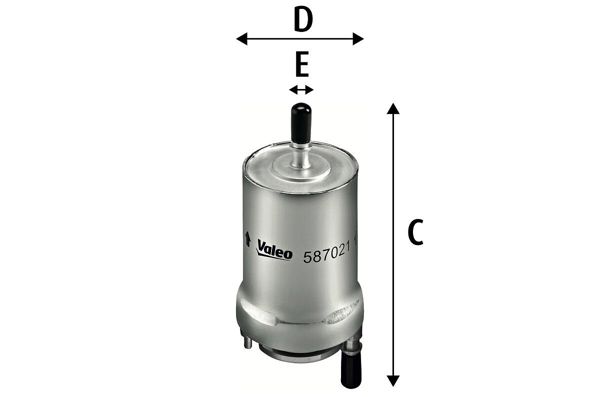 VALEO 587021 | Yakıt Filtresi VW Golf Polo Seat Ibiza Skoda Fabia