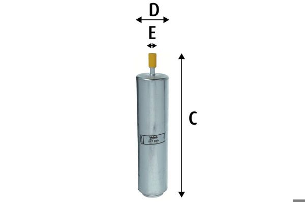VALEO 587099 | Yakıt Filtresi (BMW N 47 F-20 / 30 B-37)