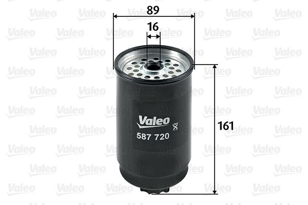 VALEO 587720 | Yakıt Filtresi (Mazot) (Ford Transit T15 95 2.5 D)