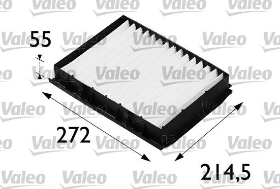 VALEO 698160 | Polen Filtresi-Karbonsuz (VW Caddy 96-03 Golf 95-98 Passat 01-05 Polo 95-02 Polo CLS 96-02)