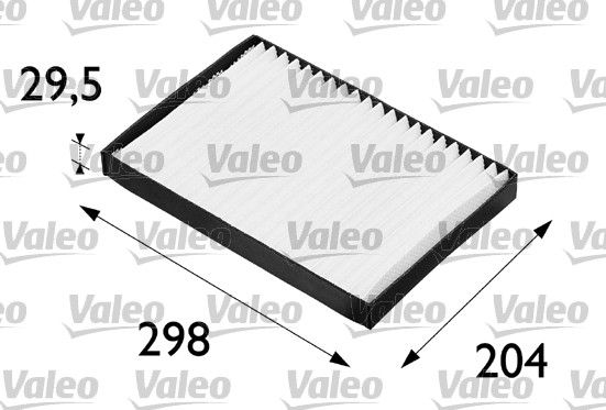 VALEO 698606 | Polen Filtresi A4 00-04 A6 97-05 A6 95-98 / Exeo