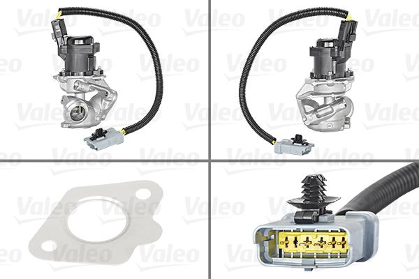VALEO 700409 | EGR Valf Focus II C Max 1,6Tdcı 16V 03 > 04 (Kablolu)