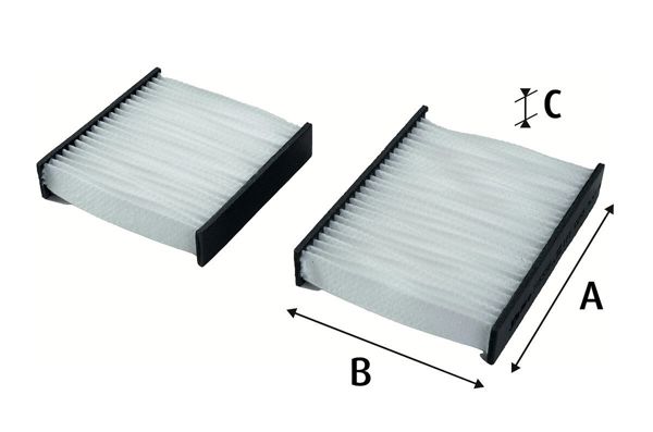 VALEO 715556 | Kabin Filtresi (Peugeot 207)