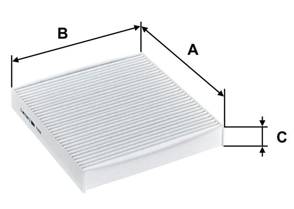 VALEO 715755 | Kabin Filtresi (Fiat Panda III 02.12-/ Fiat 500 09.09-/)