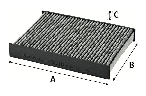 VALEO 715820 | Polen Filtresi Karbonlu