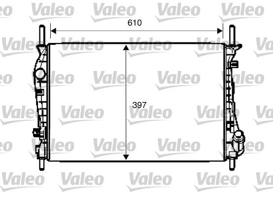 VALEO 734696 | Radyatör Ford Mondeo III