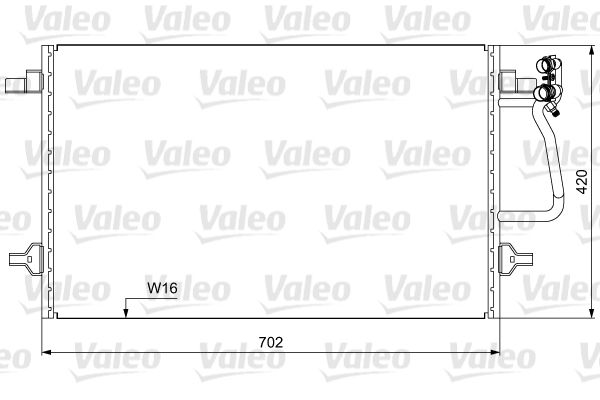 VALEO 814030 | Kondenser Audi A8 S8