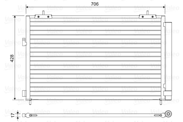 VALEO 814046 | Klima Radyatörü Toyota Rav4 2012-/