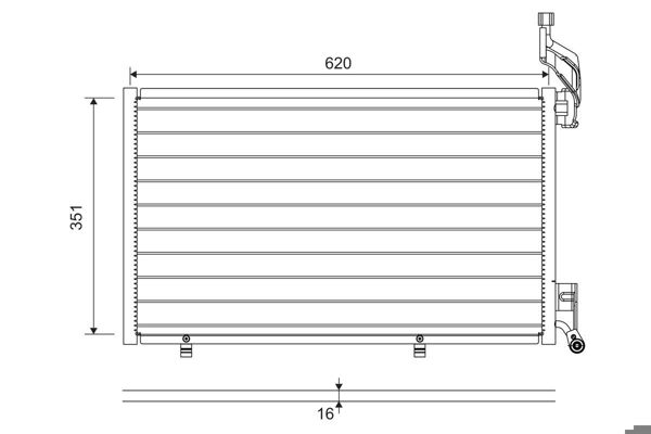 VALEO 814076 | Kondenser (Ford Fiesta St Ecoboost Jtja (C16hd0z)