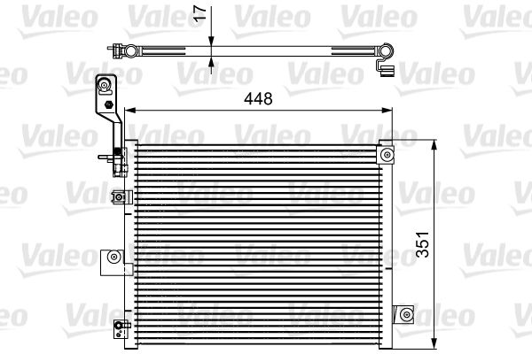 VALEO 814084 | Kondenser Hyundai Atos