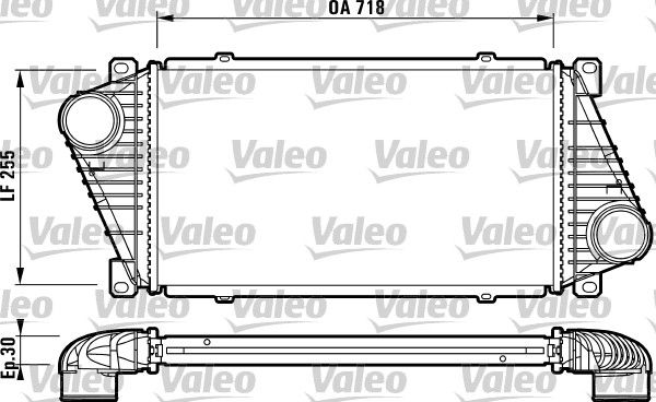 VALEO 816890 | Turbo Radyatörü Lt28 / 35 / 46 Sprinter 2T 3T 4T 2.5 / 2,8Tdı 96-06