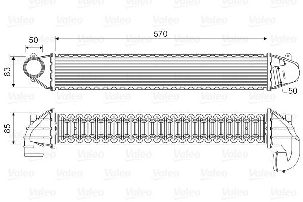 VALEO 817936 | Turbo Radyatörü Ford Seat VW