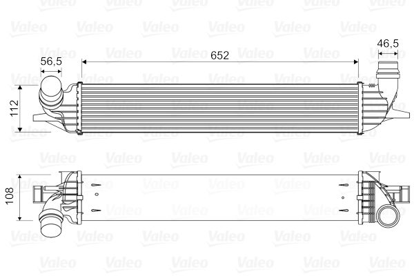 VALEO 818330 | Turbo Radyatörü (Intercooler) 08-Laguna.III 2.0 DCI-2.0 16V