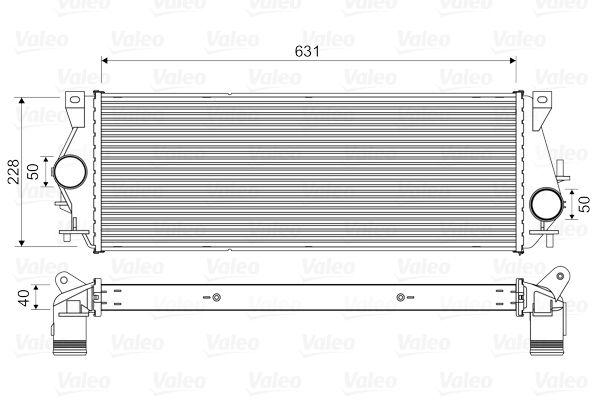 VALEO 818350 | Intercooler Land Rover Discovery II 2.5 Td5 98-04