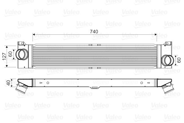 VALEO 818586 | Turbo Intercoll Radyatörü Boxer III-Jumper III 2,2Hdı / 3,0 HDI E4 / E5 06-Ducato III-2,3 JTD / 3,0Jtd E4 / E5 06 -