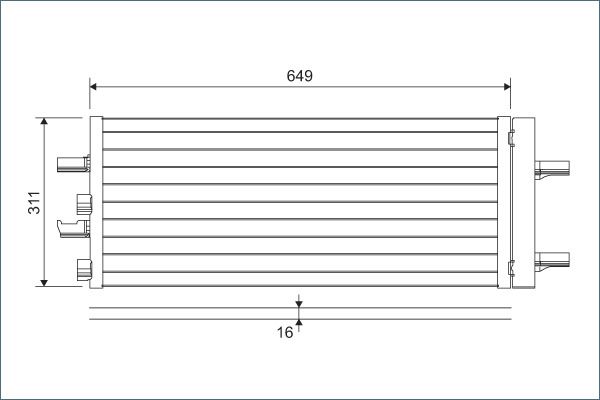VALEO 822615 | Klima Radyatörü F54 / F55 / F56 / F57