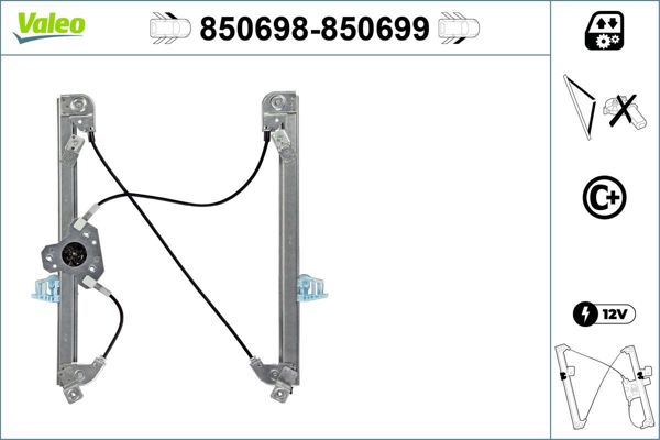 VALEO 850698 | Cam Krikosu Ön Sol Megane II Motorsuz