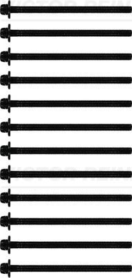 VİCTOR REİNZ 14-32132-02 | Silindir Kapak Saplaması Corsa C Corsa D Tigra B Astra H Z10xe Z10xep Z12xep A12xer Z14xep A14xer 12 Adet Victor