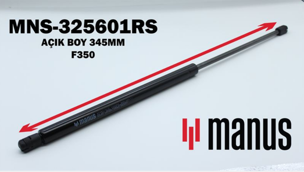 MANUS 326601RH | Bagaj Amortisörü 04-09 Megane Scenic.III | 2 Adet