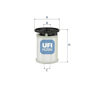 UFI 26.H2O.06 | Oe Yakıt Filtresi (Fiat Ducato 2.2 19-2.3 06 -)