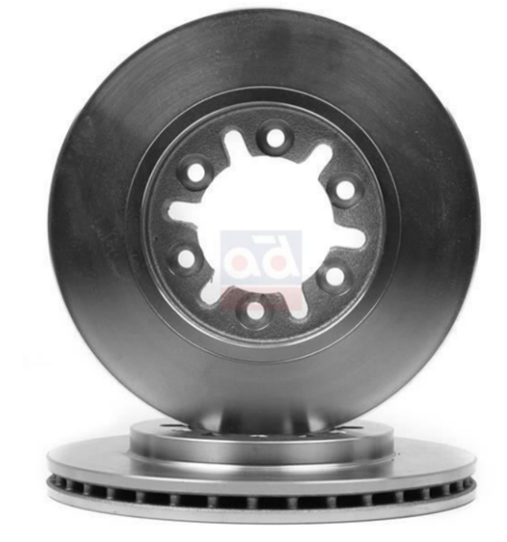 AYD 10-51024 | Ön Fren Aynası Havalı Nissan Pıckup D21 90 > 97 D22 98 > 02 250X6 | 2 Adet