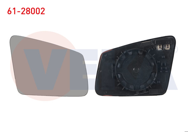 VEKA 61-28002 | Ayna Camı Sağ Isıtmalı Mercedes C Serisi (W204) 2007-2014