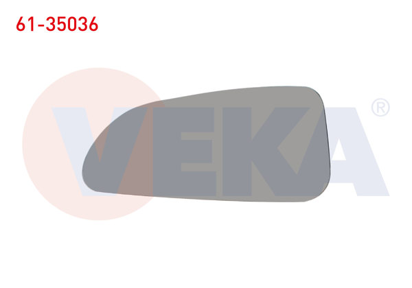 VEKA 61-35036 | Ayna Camı Sağ Mekanik Alt Renault Master II-III