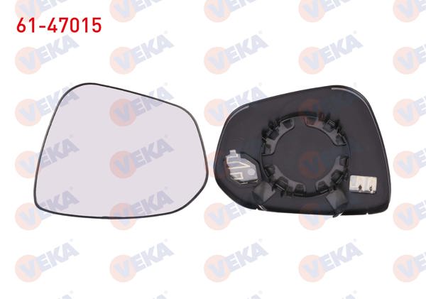 VEKA 61-47015 | Ayna Camı Sol Isıtmalı Dacia Duster 2018 -