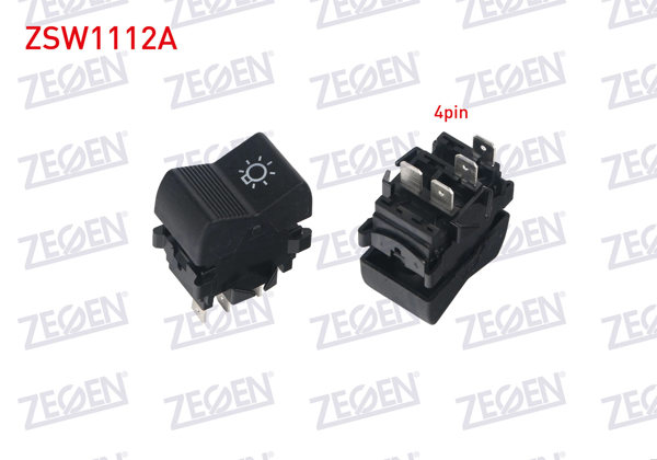 ZEGEN ZSW1112A | Far Anahtarı 4 Pin Fiat Dogan / Kartal / Sahın 1993-2002