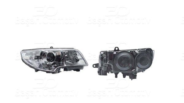 WISCO 1243125-00 | Far Sağ Merceklı + Super B Yazılı Skoda Superb 08-13