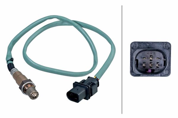 HELLA 6PA 358 244-421 | Sensör Lambda Mercedes W204 W212