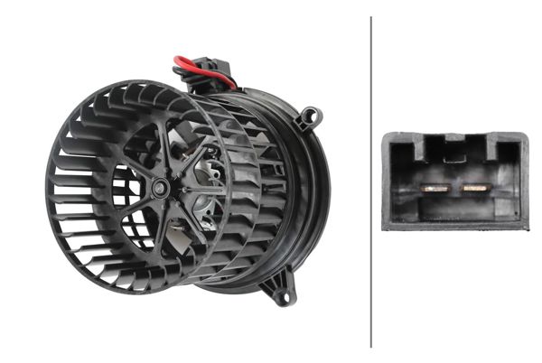 HELLA 8EW 366 400-021 | Kalorifer Motoru Peugeot 3008-5008 Mpv 09-16 1.6 HDI (150W)