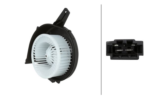HELLA 8EW 366 400-531 | Kalorifer Fan Motoru (VW Polo 02-20 Audi A1 11-18 Seat Ibiza 02-20 Skoda Fabia 02-20)
