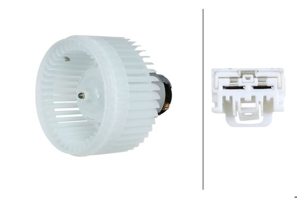 HELLA 8EW 366 400-571 | Kalorifer Motoru Volvo V70 II-Xc70-Xc90 I-S80 I-S60 I 2.4 2.4T 99-(336W-12V)