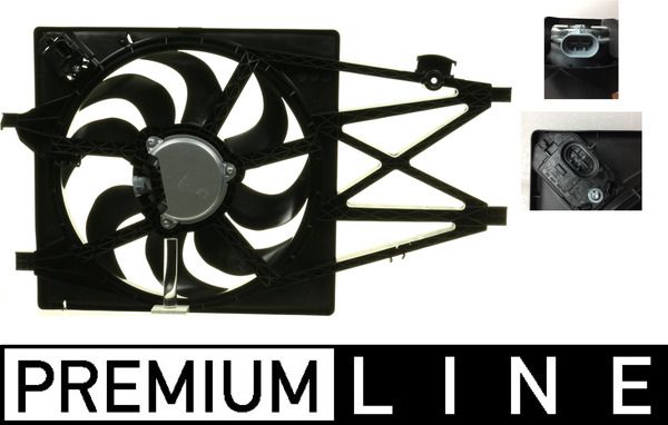 MAHLE CFF218000P | Fan Motoru (130X770) Alfa Romeo Giulietta 14 (Eno:8Ew351041311)