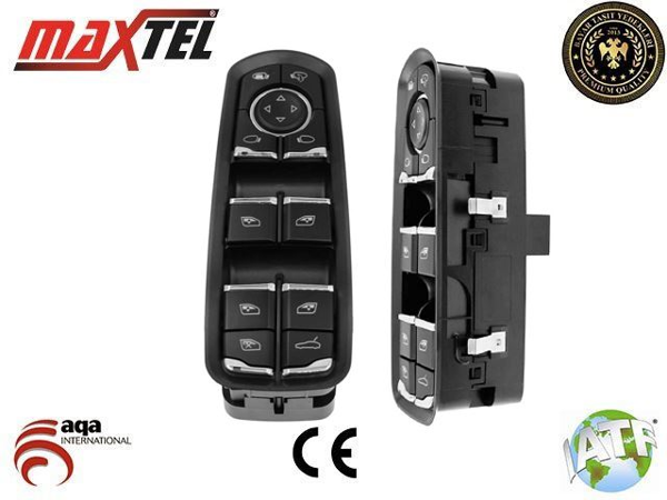 MAXTEL 18235858 | Cam Açma Anahtarı Dörtlü Cayenne 14 > Macan 14 >