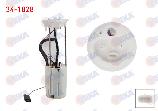 VEKA 34-1828 | Yakıt Depo Şamandırası 3 Bar Fiat Ducato 2.0 D-2.3 D 2006 -