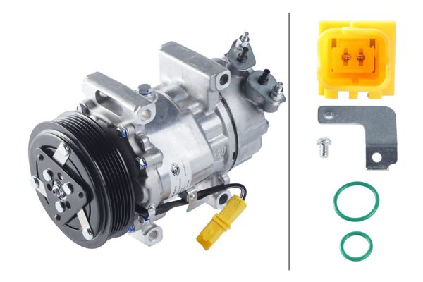HELLA 8FK366200-121 | Klima Kompresörü Berlingo C2 C3 C3 II C3 Plurıel Nemo Fiorino P1007 Bipper (Tu3a Tu3jp) Nemo Bipper
